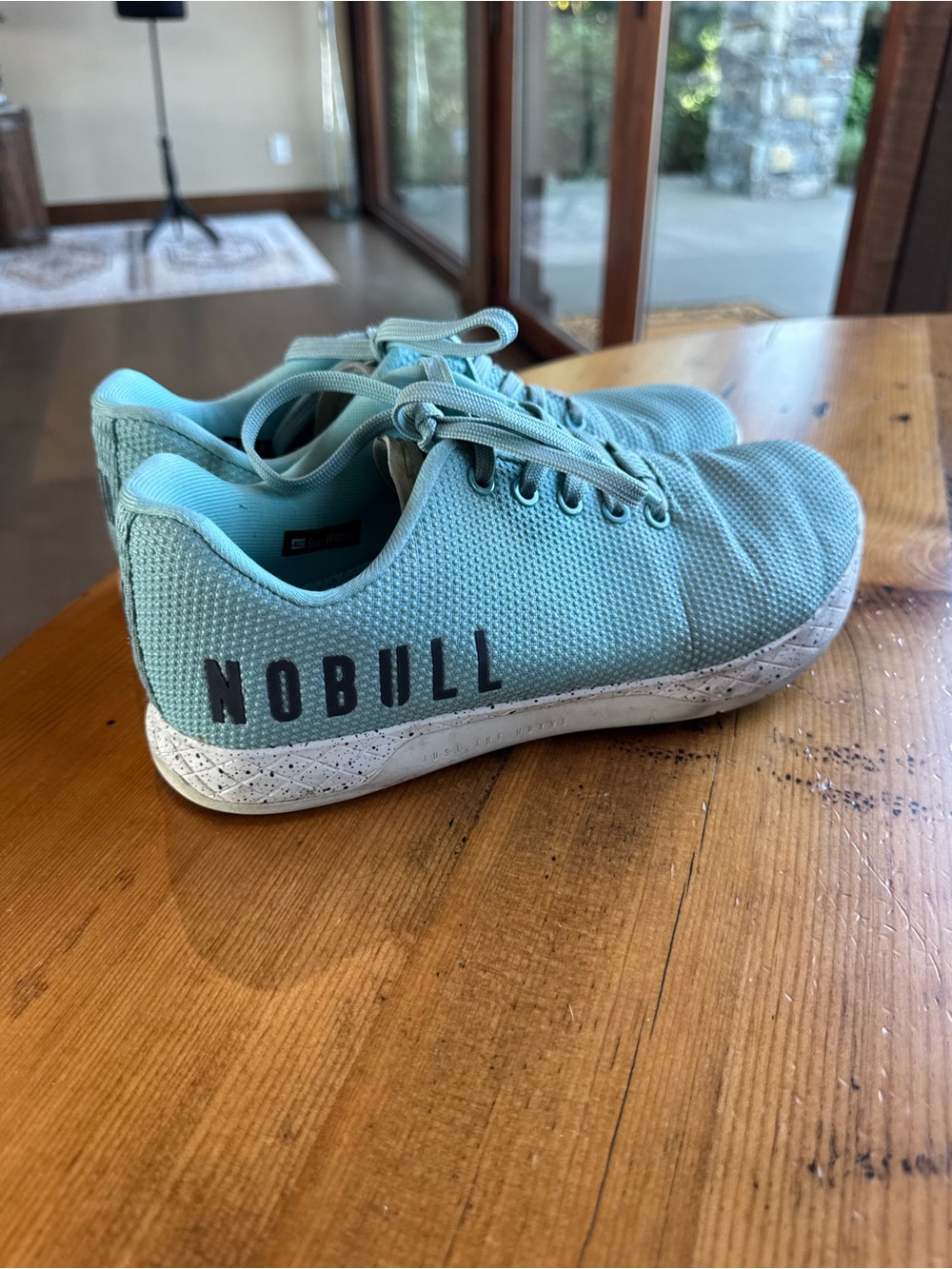NOBULL Women's Trainer in Aqua 9
